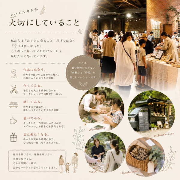 マーケットの全体風景
